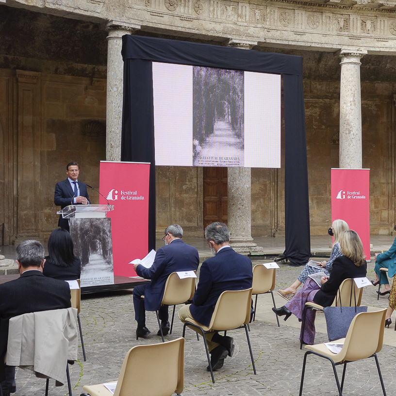 ©Ayto.Granada: EL ALCALDE DESTACA LA “EXCELENCIA” DE LA PROGRAMACIN DEL FESTIVAL INTERNACIONAL DE MSICA Y DANZA DE GRANADA QUE AMPLA SU DURACIN, CONTENIDOS Y ESPACIOS